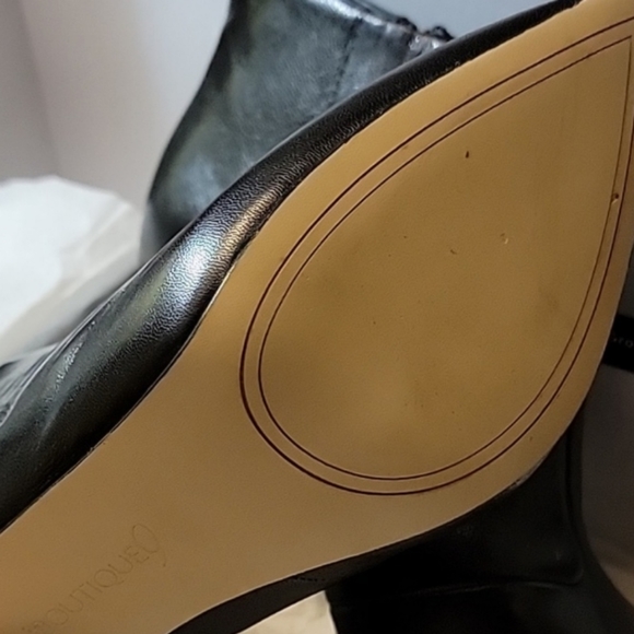 Boutique 9 Booties in Black -Size 6 1/2 - Picture 7 of 8